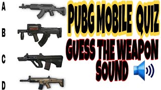 PUBG MOBILE QUIZ |   GUESS THE WEAPON SOUND | PUBG MOBILE SOUND CHALLENGE| AD GAMING||AD GAMING| screenshot 5