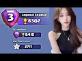 6302+ Global Rank 3 Player Legend League Hits + Base Link | Th15 Trophy Pushing Base With Link | COC