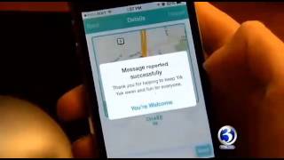 Yik Yak App WFSB interview 4/9/2014 screenshot 5