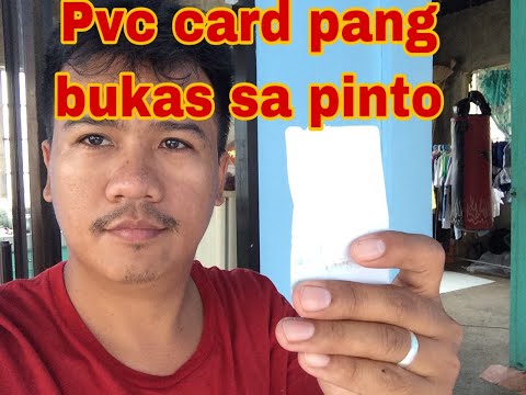 Video: Paano mo bubuksan ang isang mini pinto na may isang susi?