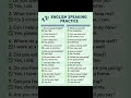 English speaking practice|| english speaking|| spoken english