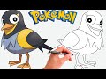 Cómo dibujar WATTREL POKEMON #940 | FÁCIL | Generación 9