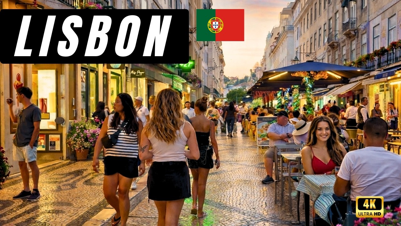 Lisbon Walking Tour – Tapada da Ajuda 4k