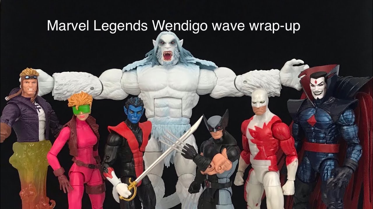 marvel legends wendigo series