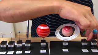 No 5 「太陽系惑星模型作り」