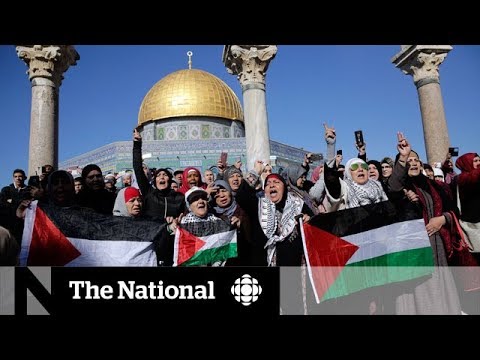 Trump's decision on Jerusalem prompts airstrikes and protests