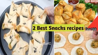 2 Best Snacks Recipes | Potato Snacks Recipes