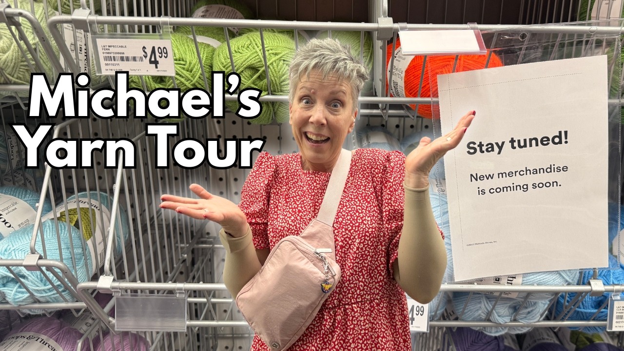 Что нового в отделе пряжи в Michael's | Обзор пряжи. Давайте посмотрим! #michaels