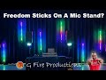 Freedom Stick On A Mic  Stand Hack