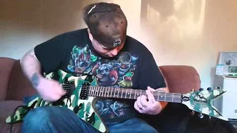 Iron man guitar cover by Bryon Taylor