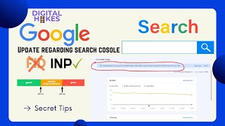 What is INP Core Web Vitals❓ INP Replaces FID | #googlesearchconsole  #digitalhikes #corewebvitals