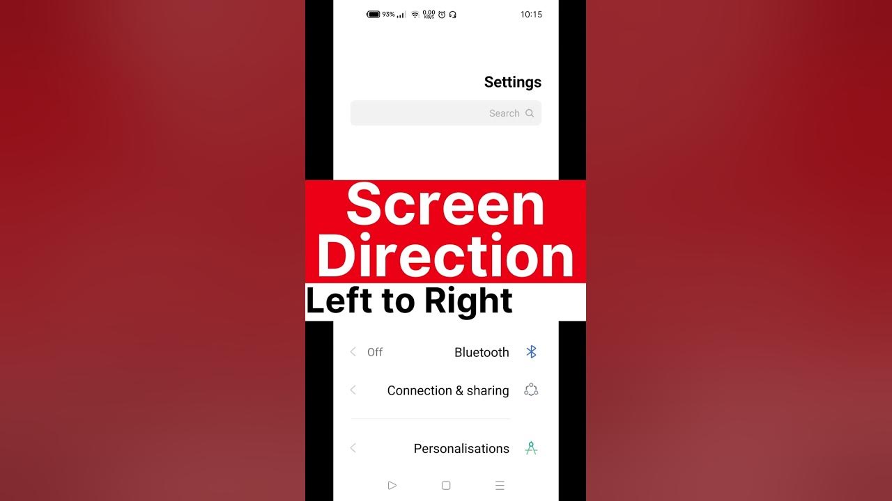 how-to-change-screen-direction-how-to-change-screen-layout-on-android