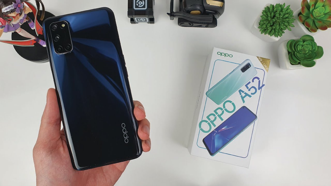 Oppo A52 2020 Unboxing | Hands-On, Design, Set Up new, Camera Test - YouTube