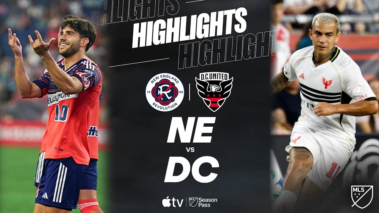 New England Revolution vs. D.C. United | Full Match Highlights