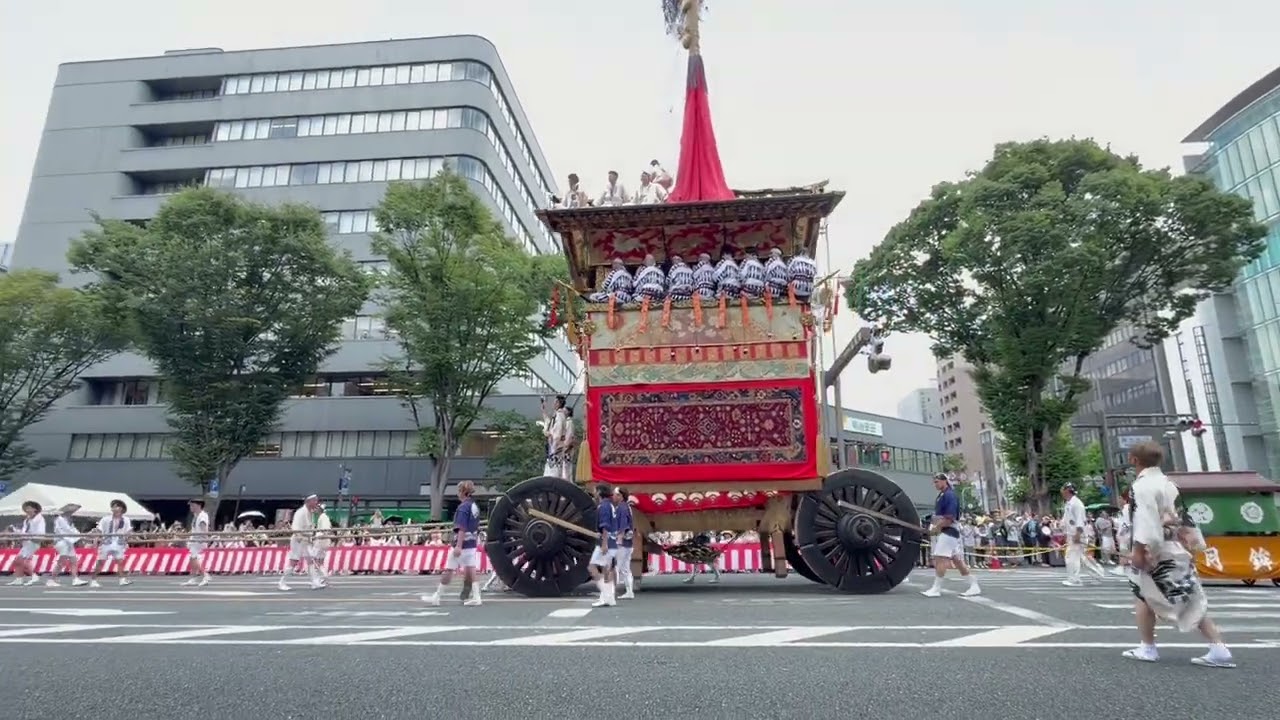 山鉾巡行 月鉾〜蟷螂山 前祭 2026年7月17日