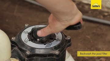 How To Change The Pool Filter Sand