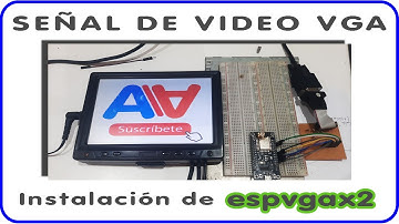 ESP8266 -  Instalación de Librería ESPVGAX2