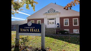 Lynnfield MA Town Meeting Nov. 14 2022