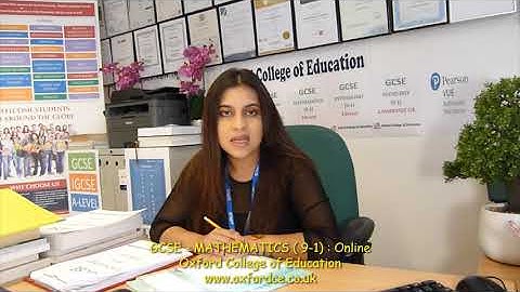 GCSE MATHEMATICS (9 – 1) ONLINE