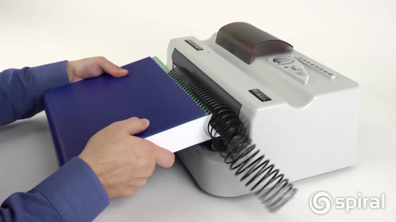 FinishCoil M Akiles Coil Binding Machine Demo YouTube