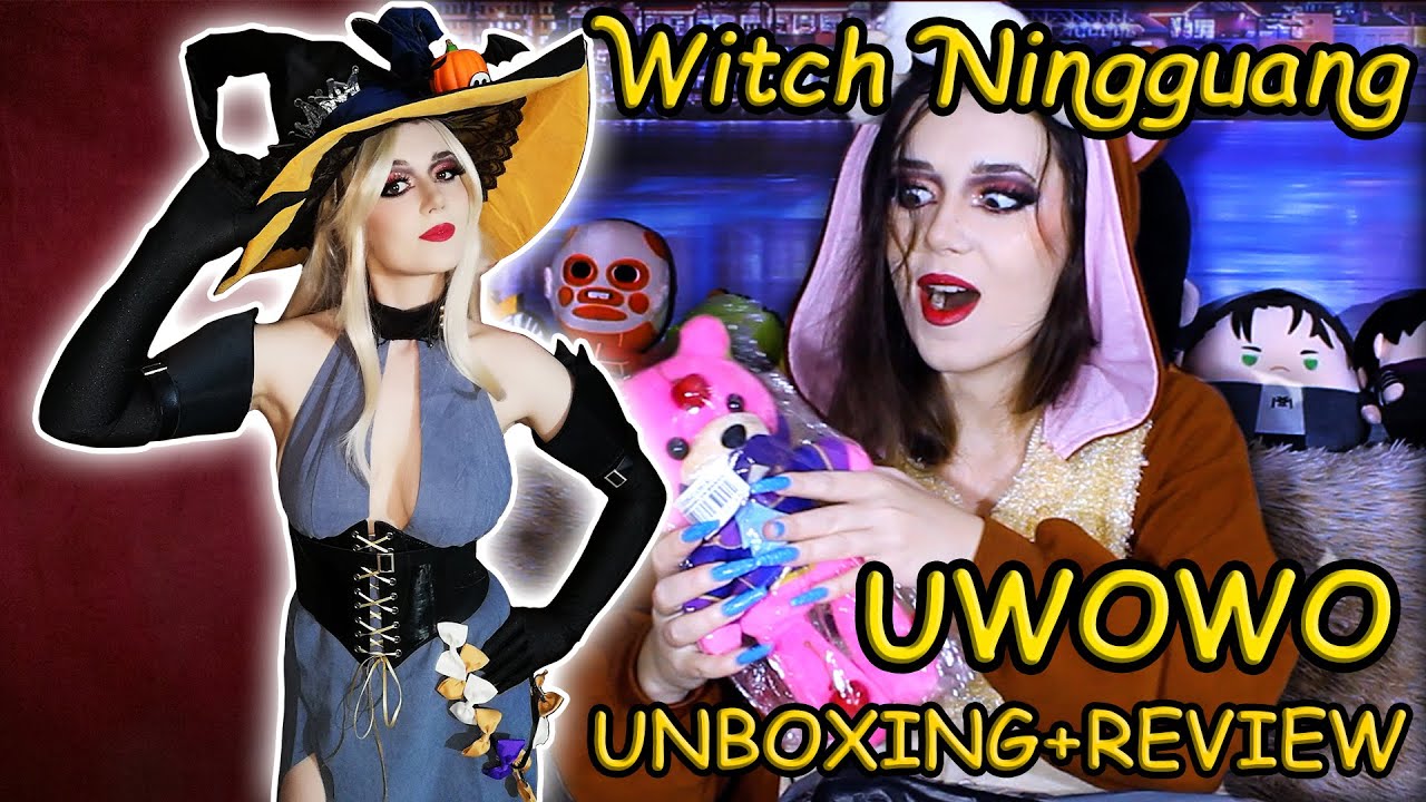 Witch Ningguang cosplay [UWOWO] unboxing + REVIEW + try on