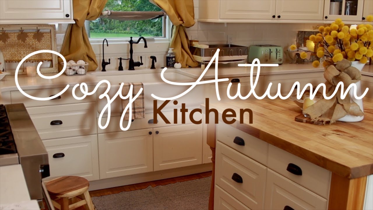 The Harvest Kitchen Fall Decorating Ideas & Calming Decorate with Me