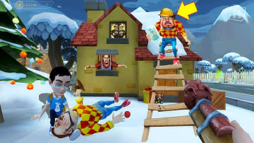 Dark Riddle 3 Mod MENU ( All Skin ) Story Mode Update New Chapter 5 Christmas : Part 213