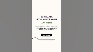 Let AI Generate Compliant Progress Notes