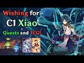 Wishing for C1 Xiao, Quests, and TCG! Genshin Impact 3.4