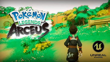 Pokemon Arceus Unreal Engine Graphic Demo
