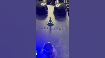 Lefa Pedals Bumfuzzle octave fuzz pedal with Agile Legacy 627 baritone guitar