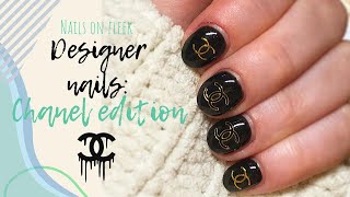 Chanel Set, Designer Nails, Chanel Nails, Watch Me Work, Gel X  Designs