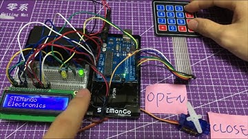 Arduino Project Demo - Password Lock Panel System with LCD1602