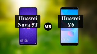 Huawei Nova 5T vs Huawei Y6: Comparison