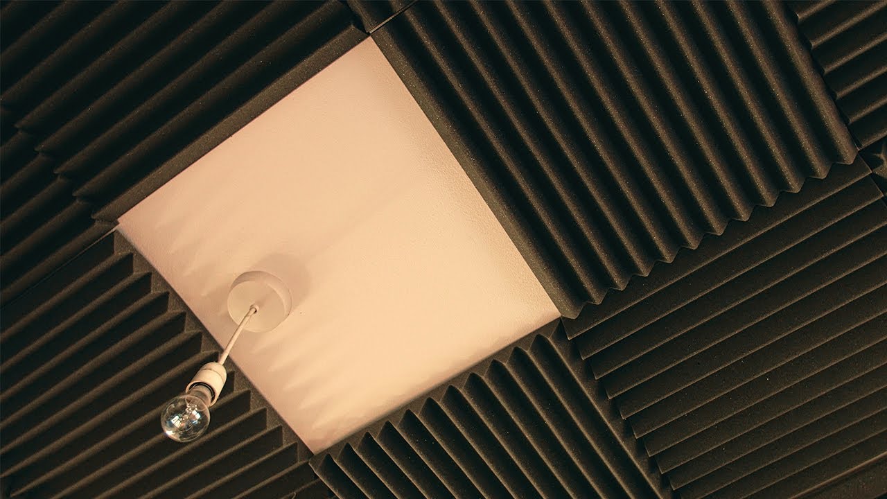 Rearranging Acoustic Foam Panels - YouTube