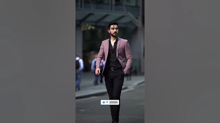 This Wedding Season Try This Combination Outfit Black With Pink Color Blazer For Boys #fashion - DayDayNews