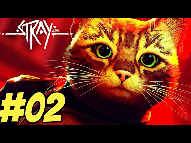 O JOGO DO GATO - Stray Parte 2 - (Playstation 5) 