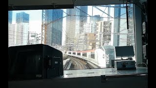 【前面展望】E233系 湘南新宿ライン快速列車（大崎～武蔵小杉）