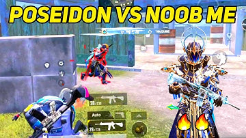 🔥Poseidon X-suit With M416 Glacier Challenge Me 1v1 TDM Match