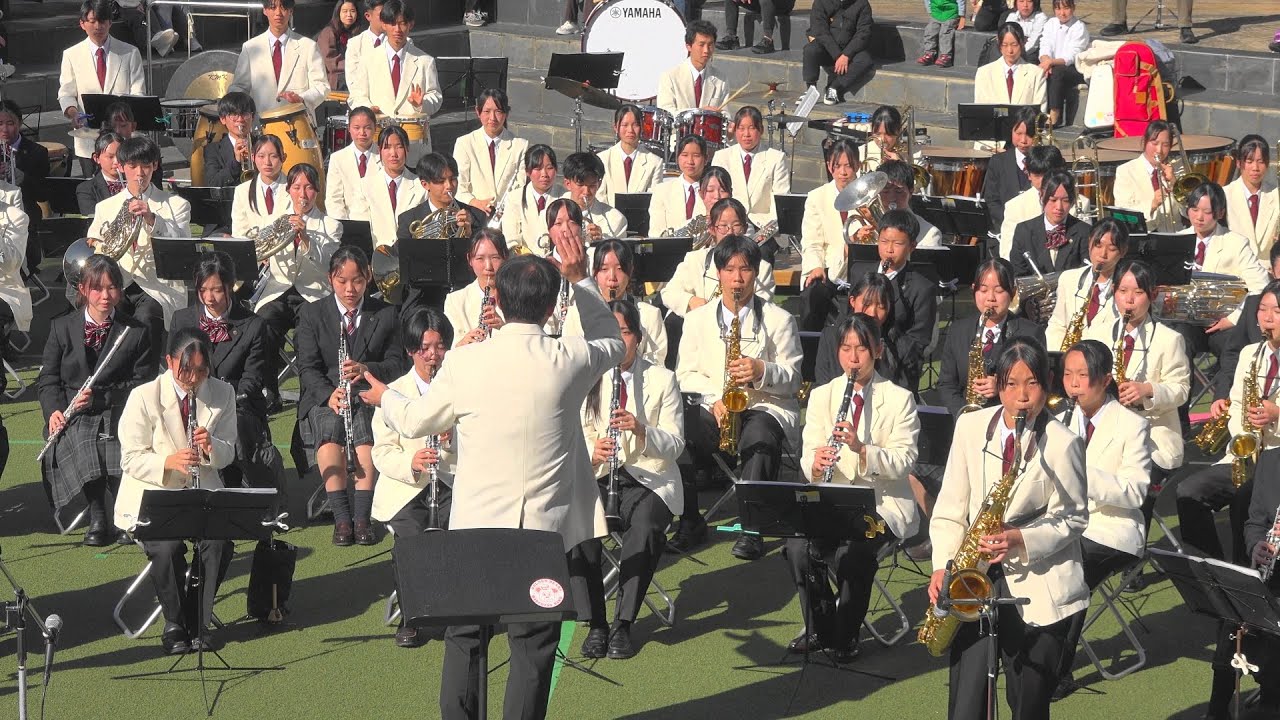箕面自由学園高校吹奏楽部Golden Bears / みのおスマイル音楽祭 PART1