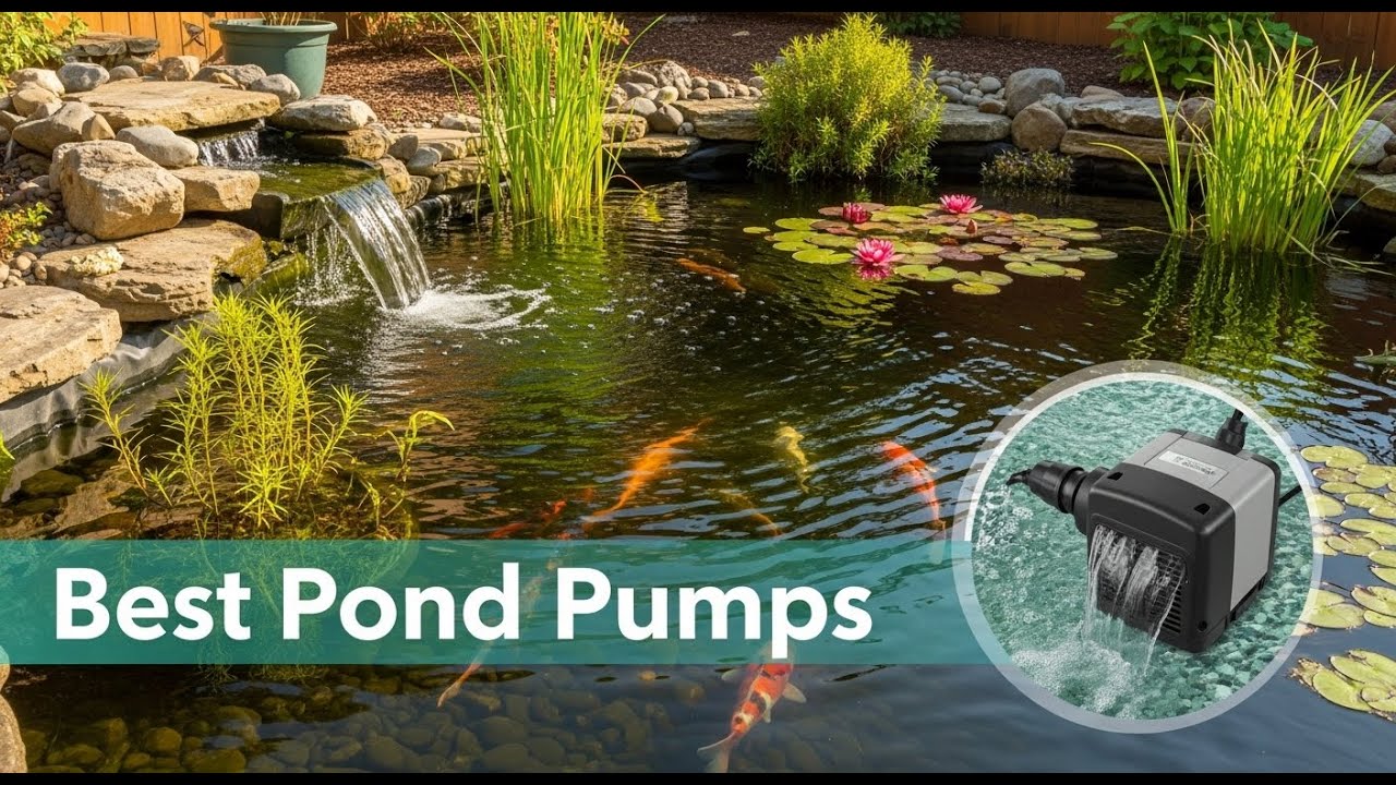 TOP 5 Best Pond Pumps 2026 | Pond Pumps