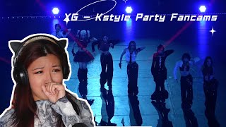 XG - Kstyle Party Performance Reaction - X-Gene + Puppet Show + Shooting Star - Gothic outfit rules!