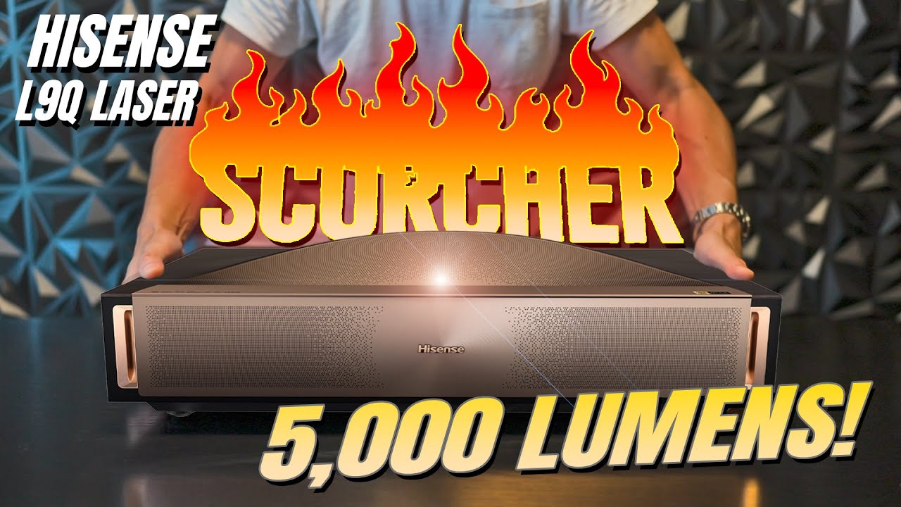 Hisense 5000 Lumen MONSTER! L9Q 4K 3D Triple Laser Projector