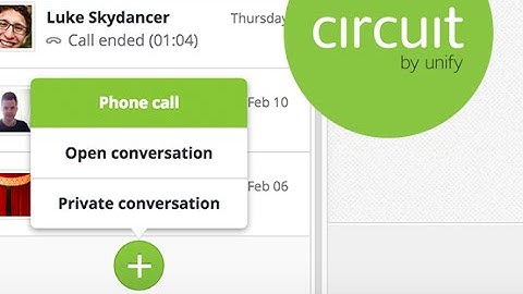 Telefonieren mit Circuit