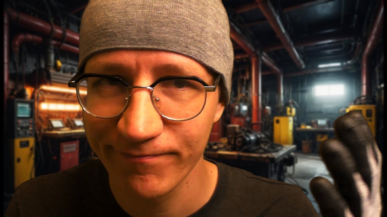 Обновление | ASMR Sci Fi Android Repair Roleplay | Атмосфера коричневого шума.