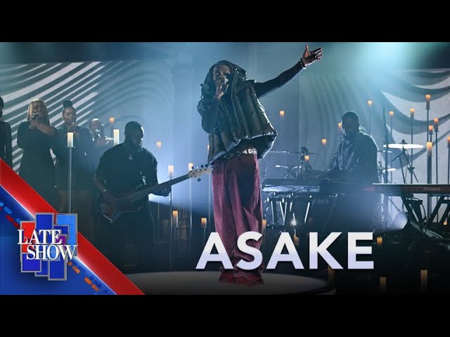 “Lonely At The Top” - Asake (LIVE on The Late Show) class=