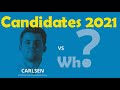 2021 candidates: Let The Show Begin &amp; Place Your Bets