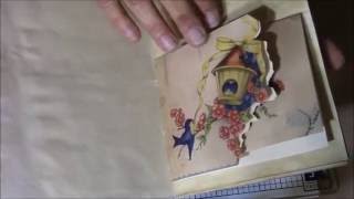 How to Use Vintage Greeting Cards in Journals