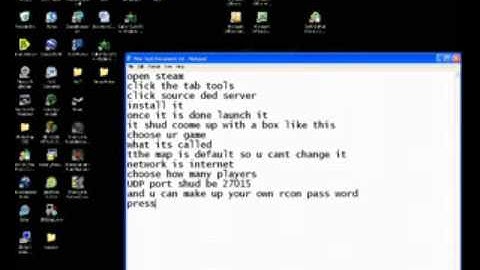 How To Make Your Own Counter Strike:Source Server For FREE!!!