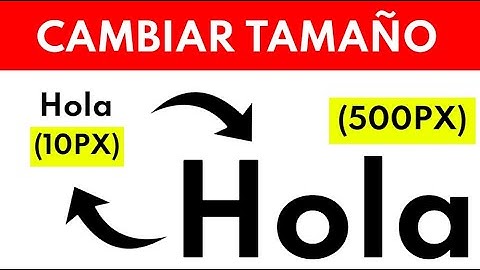 Cómo Cambiar el TAMAÑO de la LETRA en HTML con CSS [RÁPIDO]✅